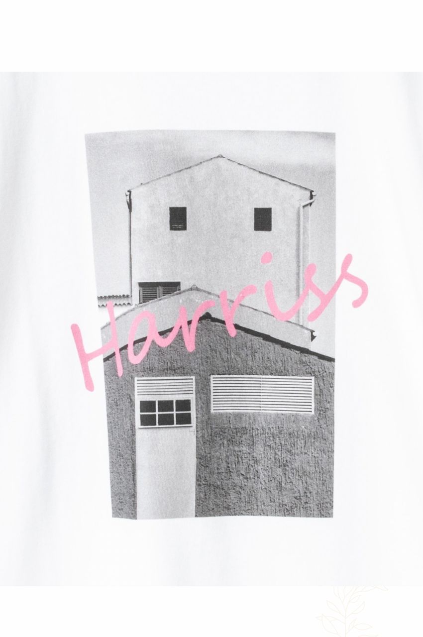 Original Print T-shirt (オフホワイト・ロゴピンク) 綿 /  ロゴプリント / 手洗い可 / FK251-41223