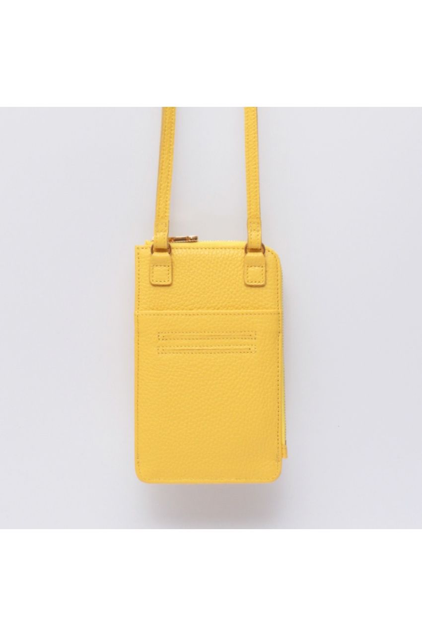 ADRIA / アドリア (Black) / 牛革 (Italian Leather) / スマートフォンポシェット / ショルダーバッグ / 日本製 / V-1345