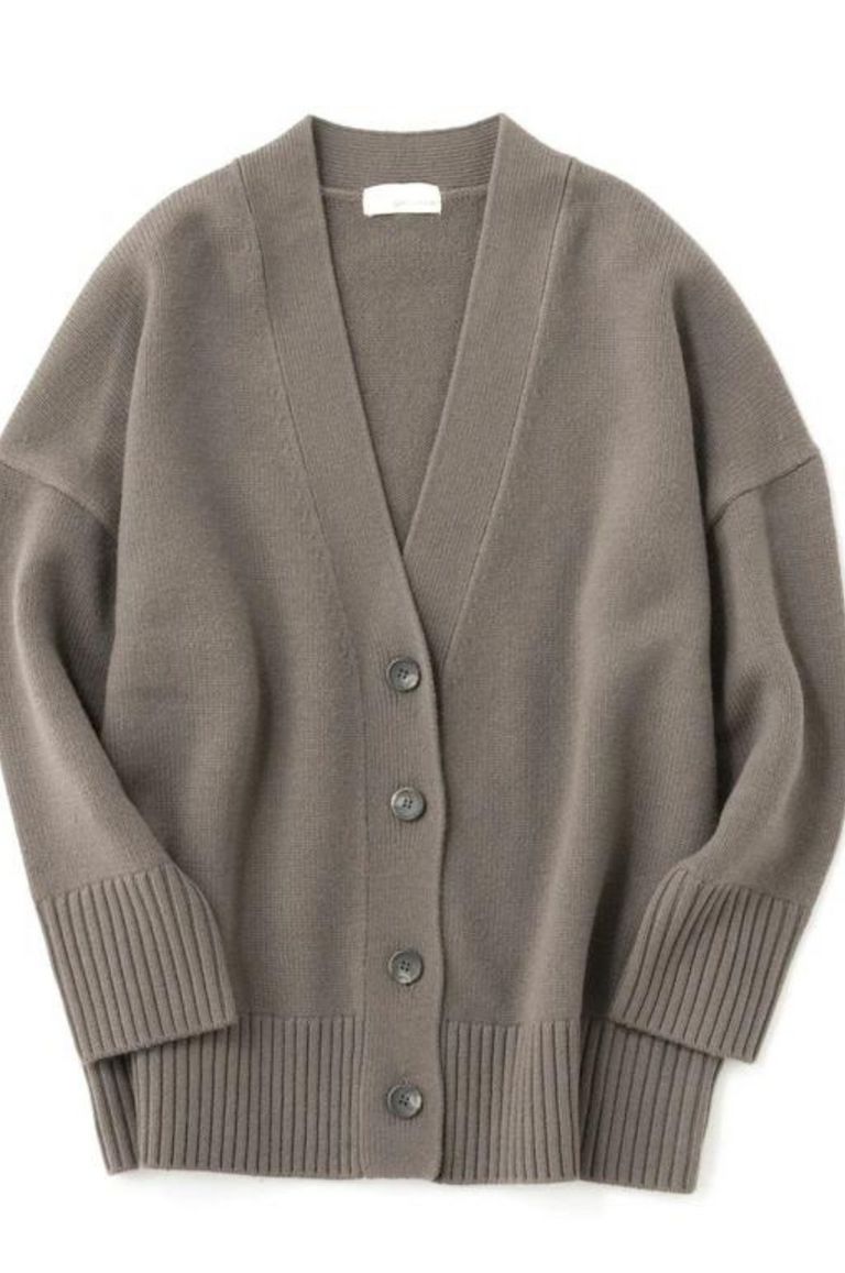 uncrave - MERINO WOOL KNIT CARDIGAN/メリノウールニットカーディガン 