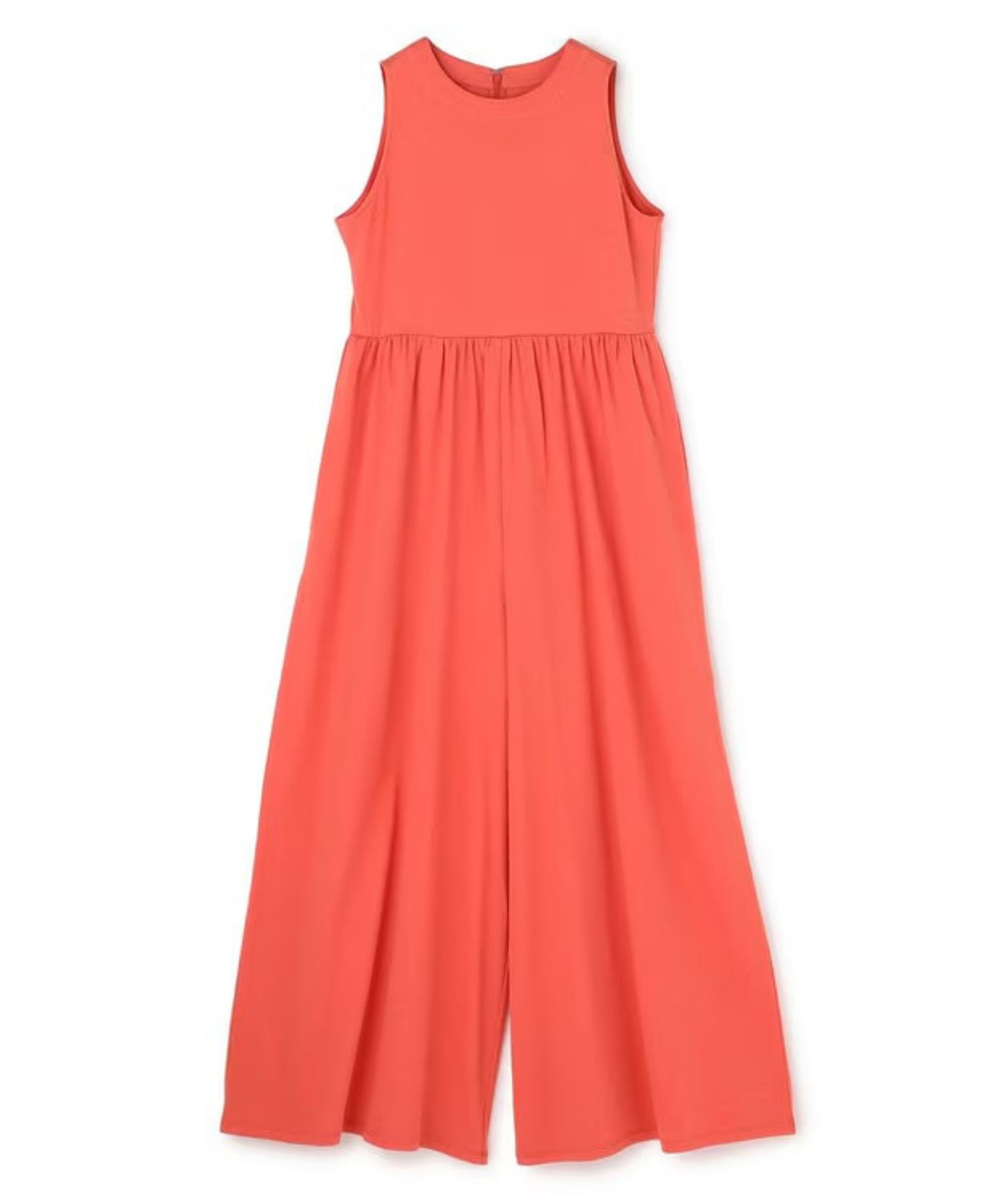 プレーンジャージオールインワン(オレンジ) 綿 / ウォッシャブル / OPUVLM0413