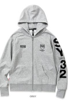 SHIELD LOGO/ ZIP HOODIE