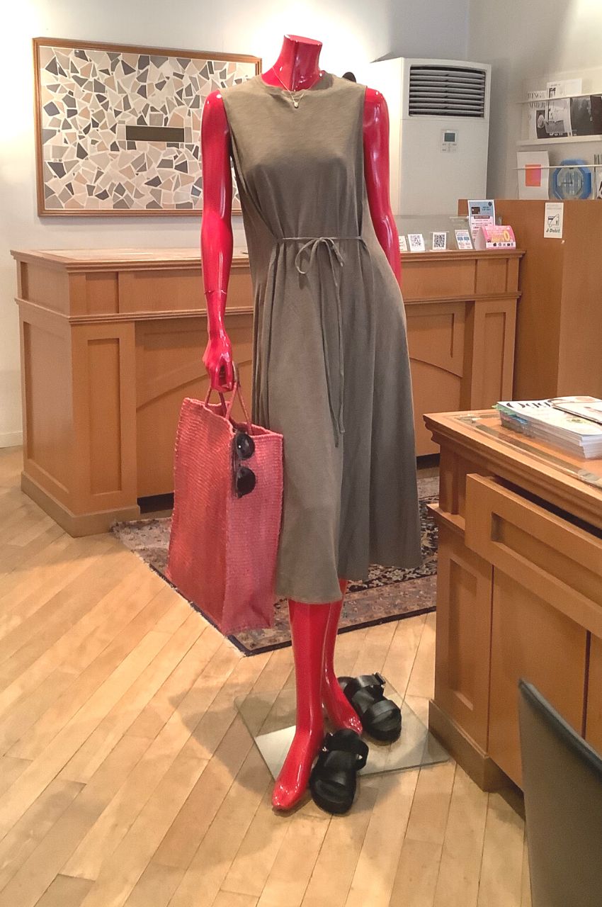 Nebulous Pure SL Cinch Tie DR / スリーブレスドレス
