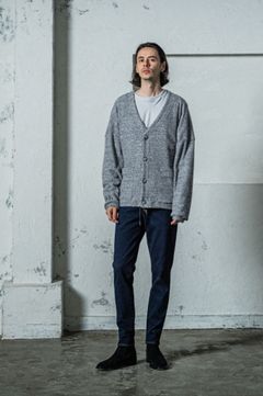 MOLE YARN PILE C/D (grey) ポリエステル / モールパイル素材 / オーバーサイズ / RC35-C-004