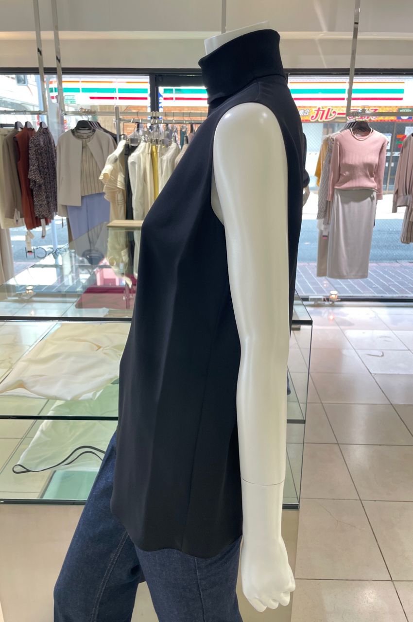 セオリー 22AW シルクノースリーブブラウス プルオーバー