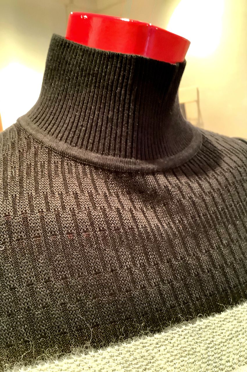 Halo Racking Stripe T/ ボーダーニットプルオーバー