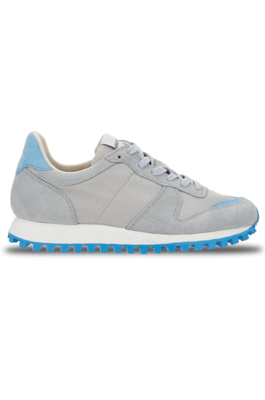 MARATHON TRAIL (GREY / BLUE ) 牛革/ナイロン / TRAIL SOLE / 軽量