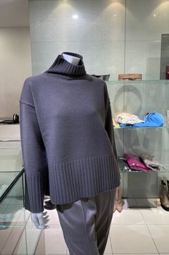 uncrave - MERINO WOOL HIGHNECK KNIT/メリノウールハイネックニット