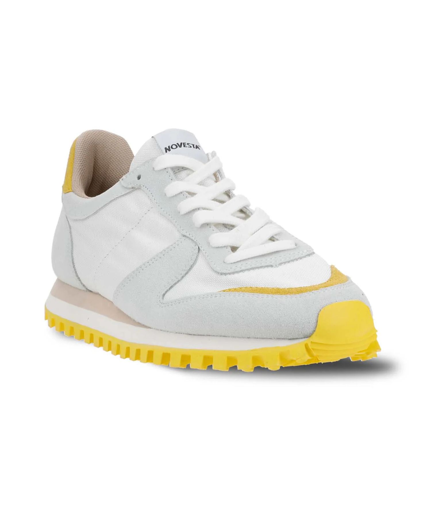 MARATHON TRAIL ( CREAM/YELLOW ) 牛革/ナイロン / TRAIL SOLE / 軽量  /  MR-2025A-CT-CRYW