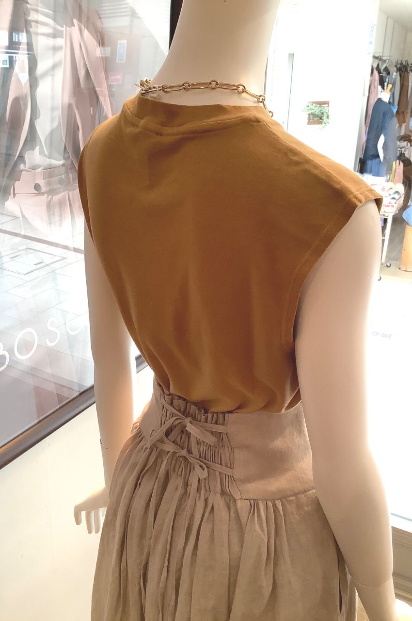 Clinton Dip Dye Perfect Muscle T / スリーブレストップス