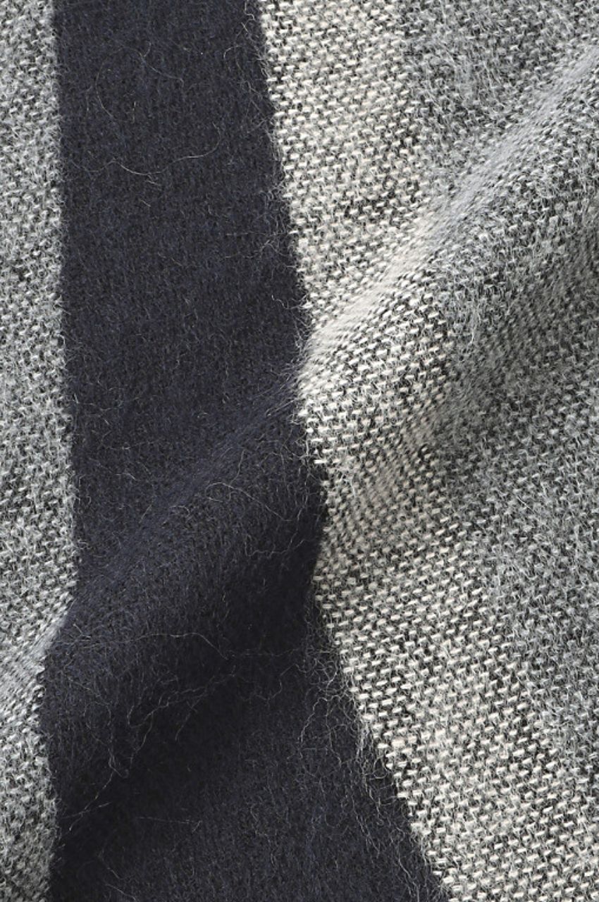 ART ZEBRA JACQUARD STALL  / アートゼブラジャカードストール