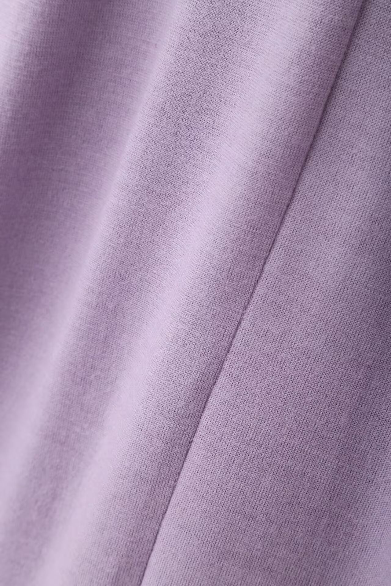 ウエストリボンジャージワンピース (パープル) / ウール / ストレッチ / キャミワンピ付き / 0315140213