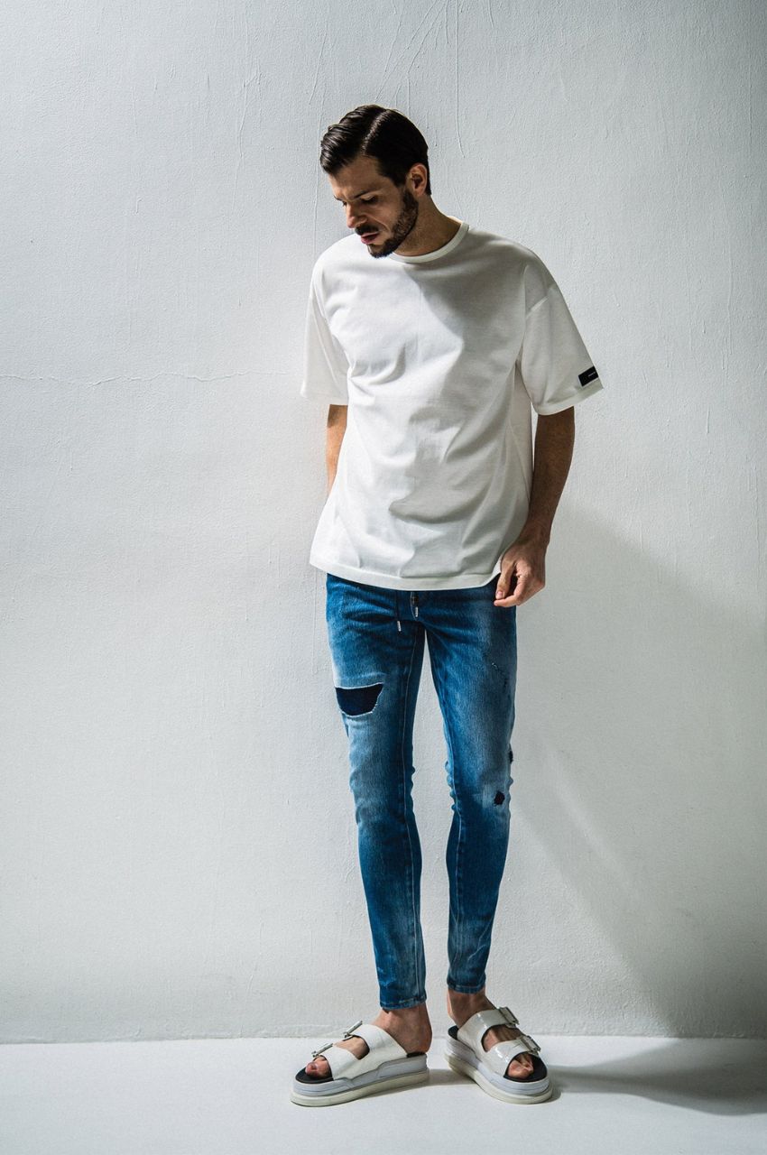Palm BEACH photo LOOSE TEE / フォトプリントルーズTシャツ