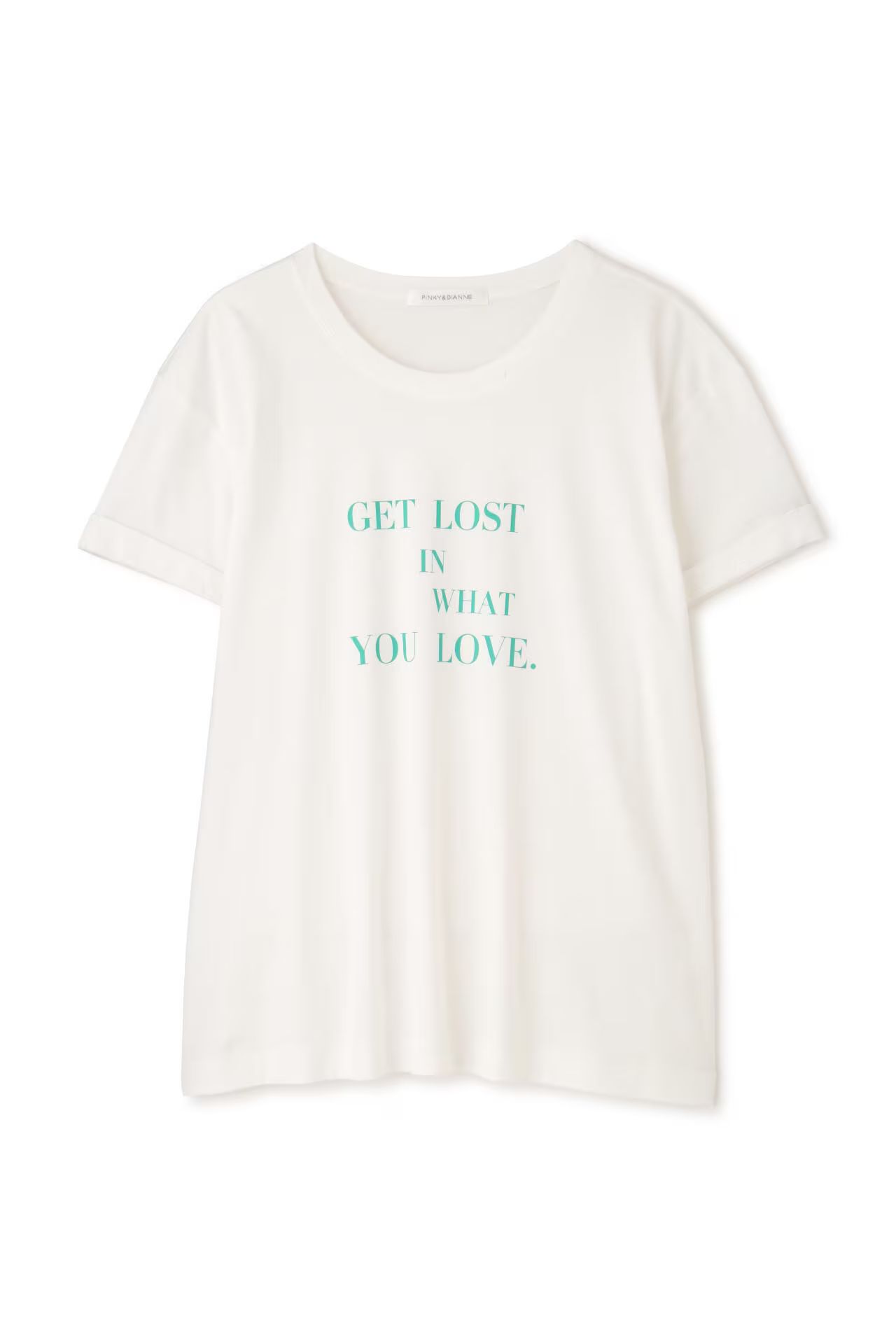 ロゴTシャツ（ホワイト）綿 100％ / ストレッチ / ウォッシャブル / 日本製