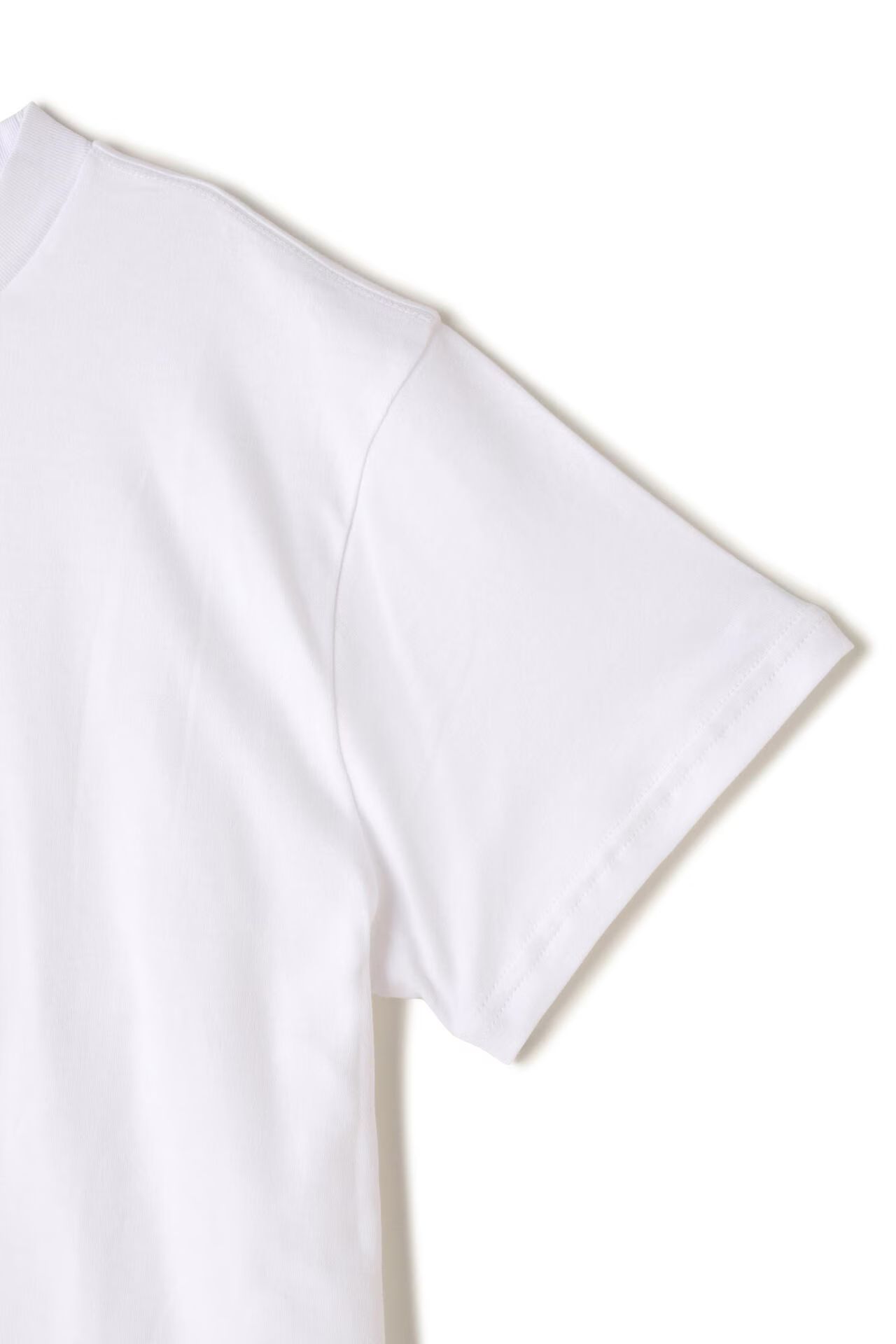 [THE HOLIDAY CLOSET] ロゴTシャツ (ホワイト × ブラック) / 綿 100% / ウォッシャブル / 0314960701