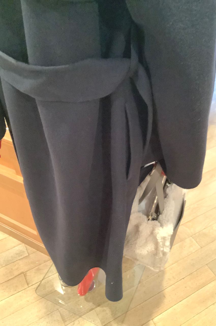 Luxe New Divide Wrap Trench / ドロップショルダートレンチコート