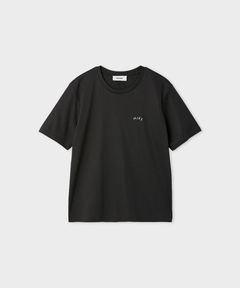 ボクシークルーネックTシャツ(チャコールグレー) セルロース / ウォッシャブル / 手洗い可 / MWCT261077