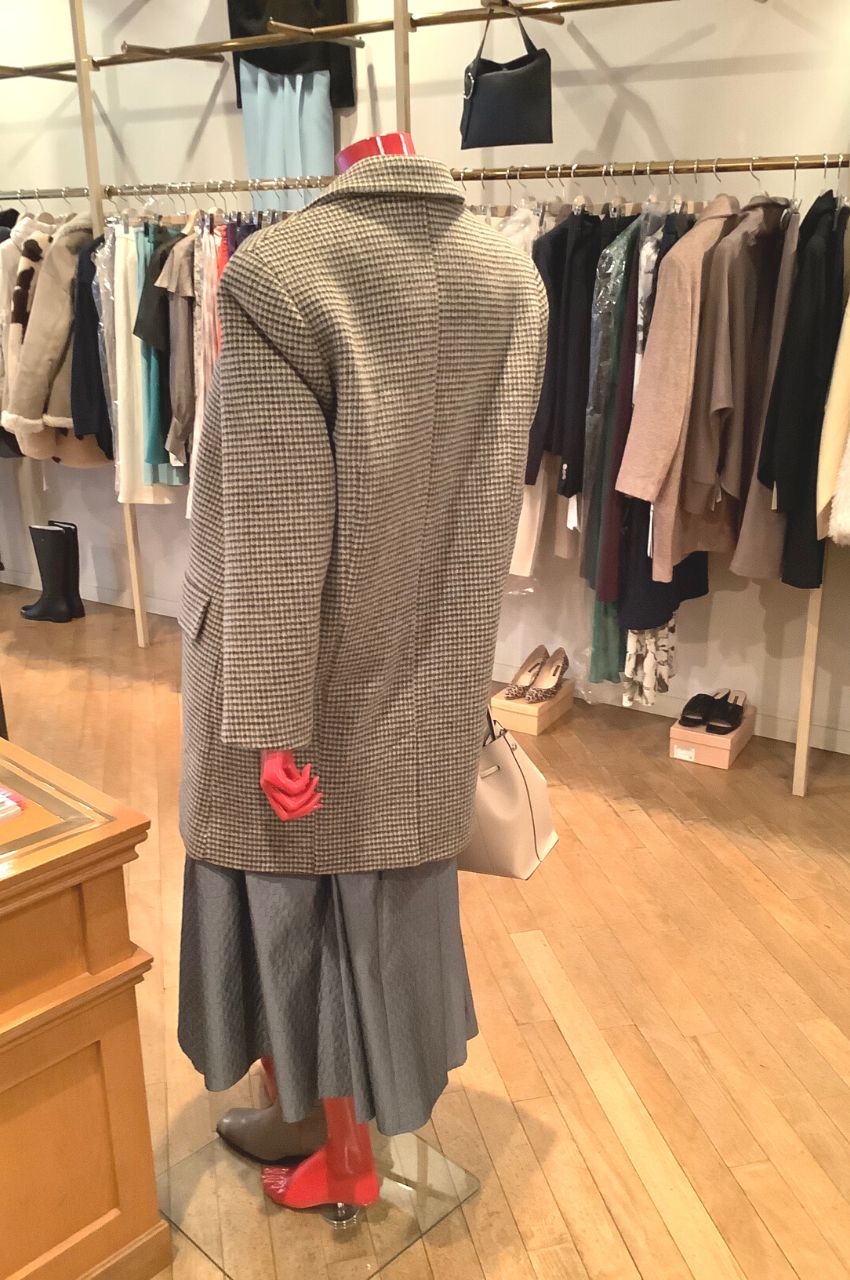 TAILORED SHORT COAT / テーラードショートコート - ベージュ - 0