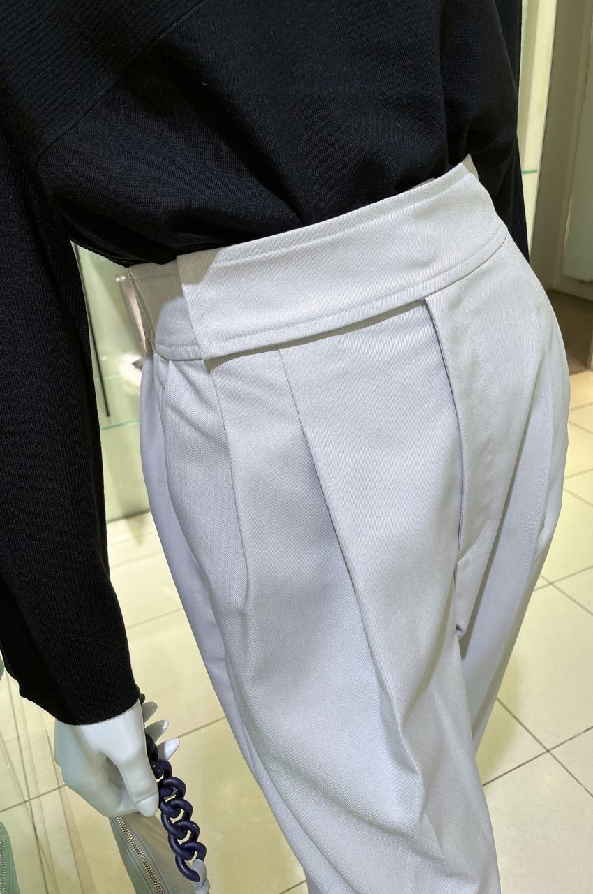 HIGH WAIST T/R TAPERD PT/ハイウエストテーパードパンツ