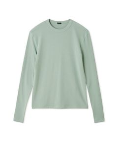 テレコクルーネックプルオーバー (MNT) 綿 / ロゴ刺しゅう / クルーネック / 手洗可 / 09WCT254195