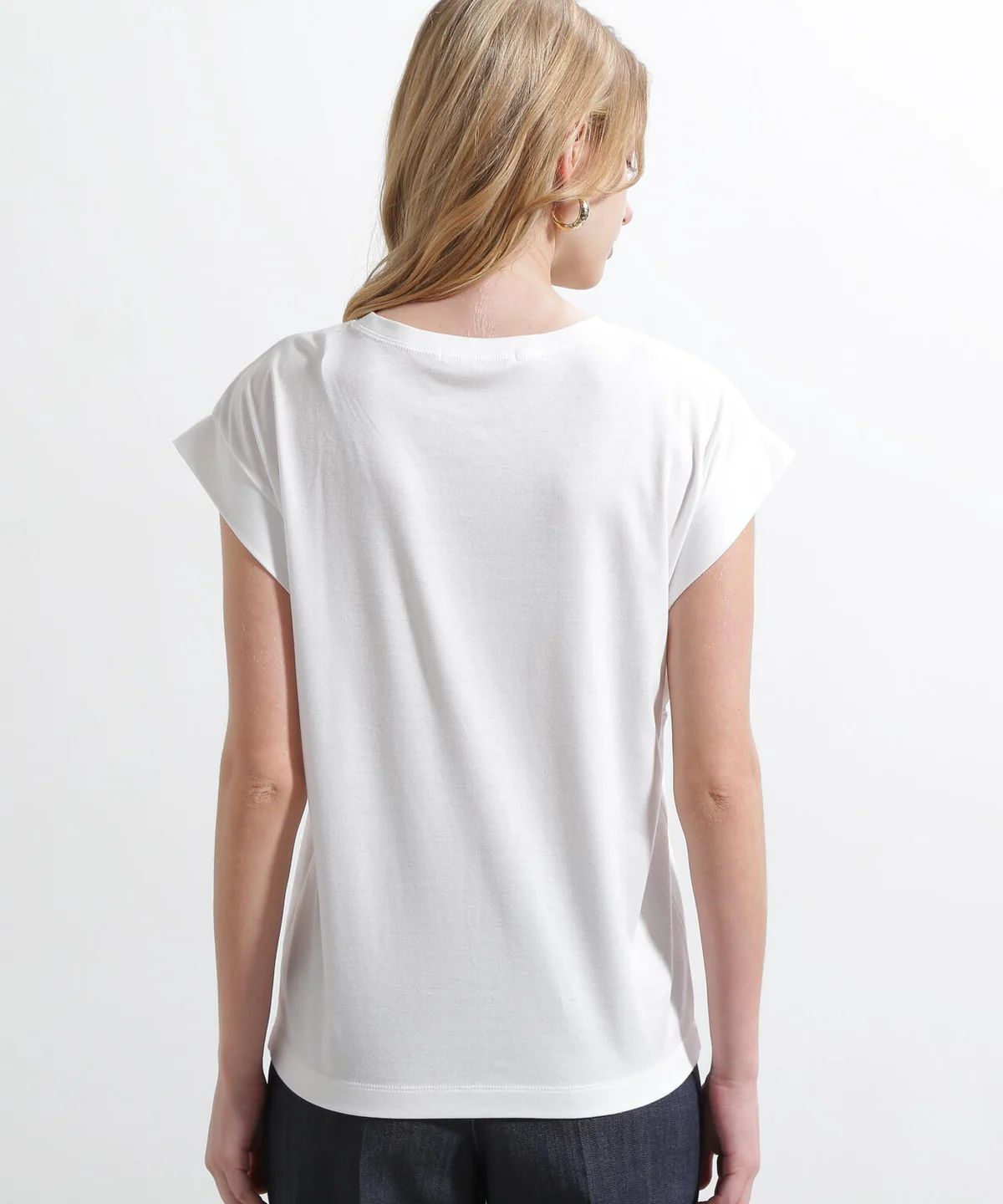 "The Art of Nature" Tシャツ (ホワイト) / 綿 100% / ウォッシャブル / ストレッチ / 0315160418