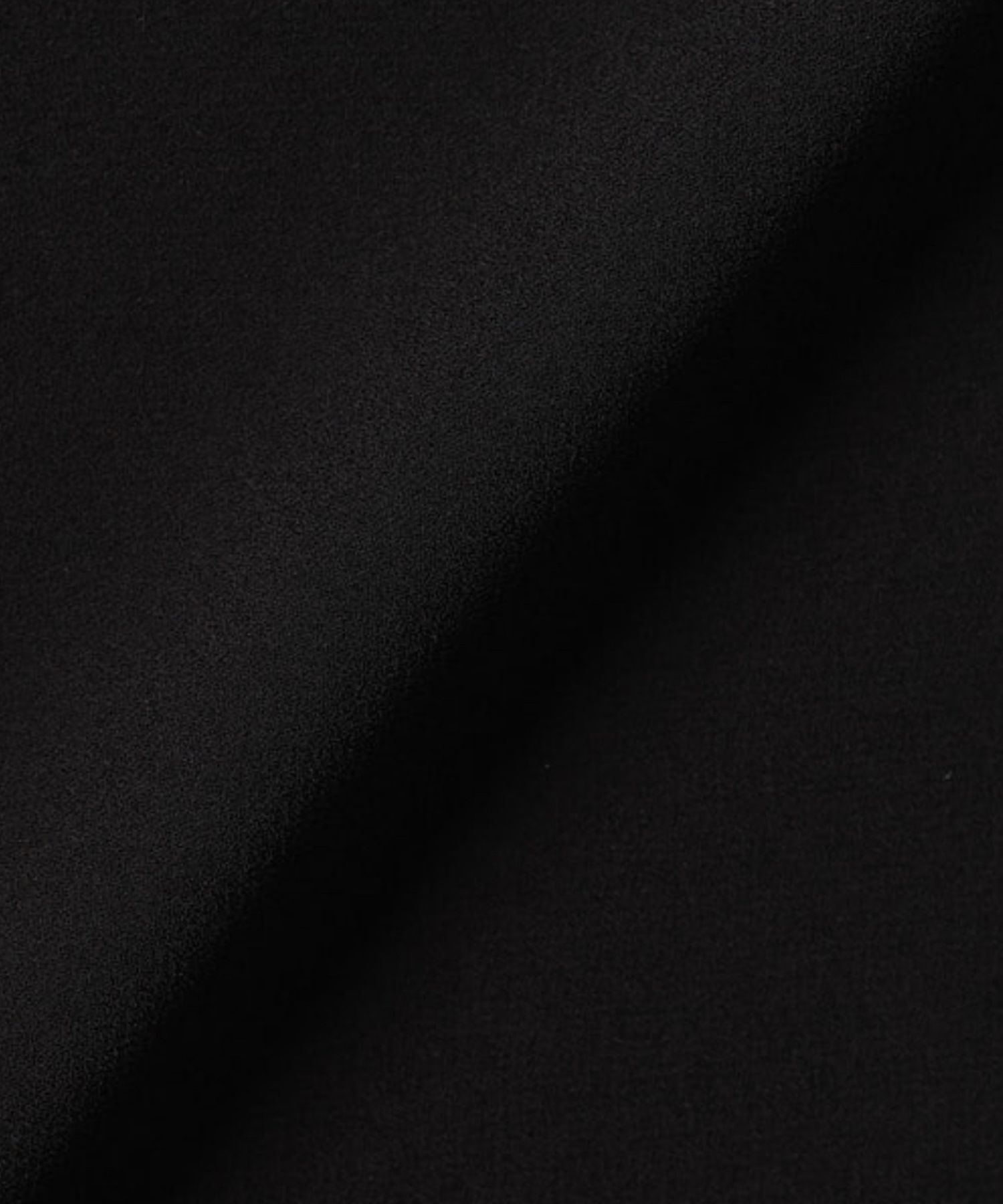 Powder Crepe Boxy Top(ブラック) / トリアセテート / ウォッシャブル / 01-5208216