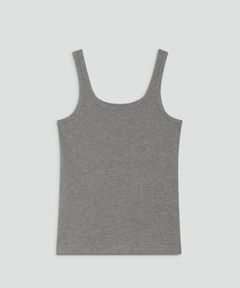 Apex Tee P Bram Short Tank Top(メランジグレー)綿100% / ベーシック / 伸縮性あり / ウォッシャブル / 01-6101000