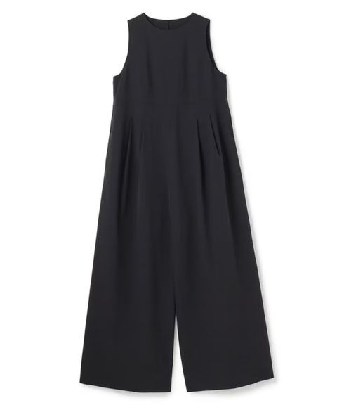 クールタッチカラータイプライターオールインワン(ブラック) ポリエステル / ウォッシャブル/ Aライン / 後ろファスナー / OPUVLS0402