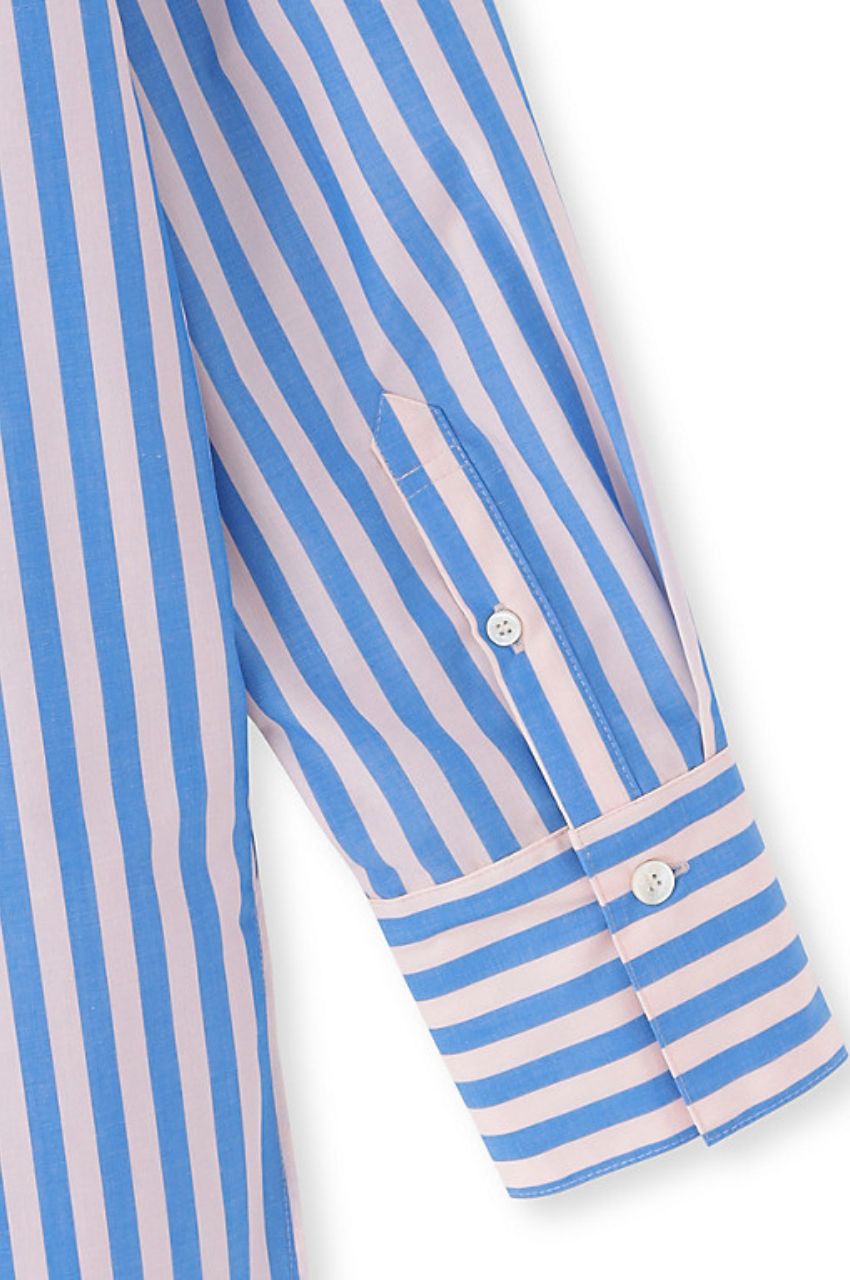 FUNCTION STRIPE SHIRT / ファンクションストライプシャツ