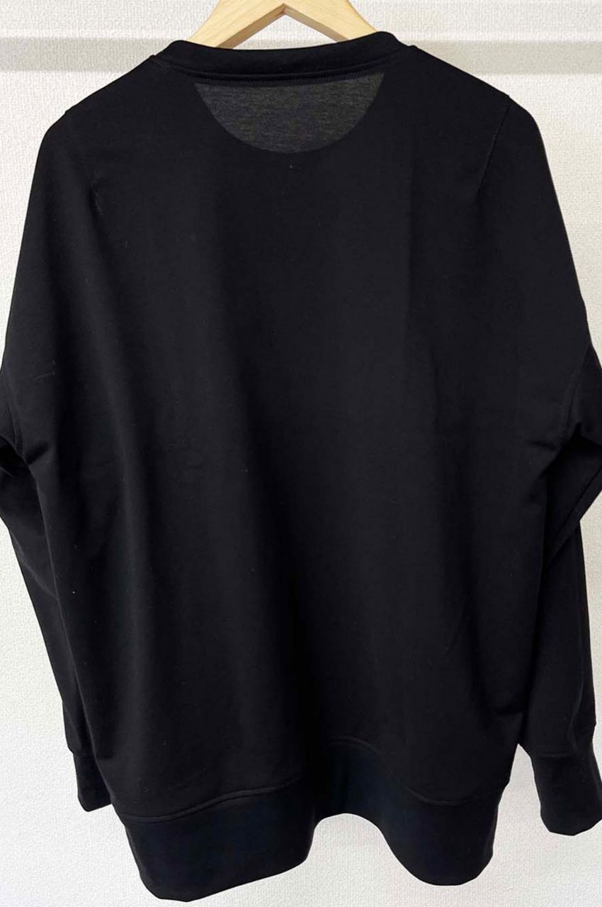 MILITARY POCKET LONG SLEAVE BLACK /  ミリタリーポケットルーズロングスリーブ
