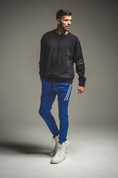 velours fleece drop trainer / ベロアフリースドロップトレーナー