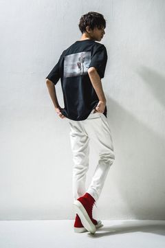 Palm BEACH photo LOOSE TEE / フォトプリントルーズTシャツ