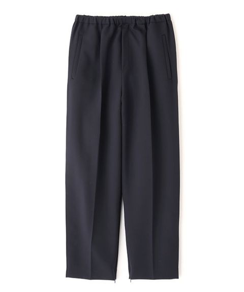 サイドピンタックラインリラクシーパンツ ( NAVY ) ポリエステル / ウエストゴム  / シーズンレス / 手洗可 / 1226120015