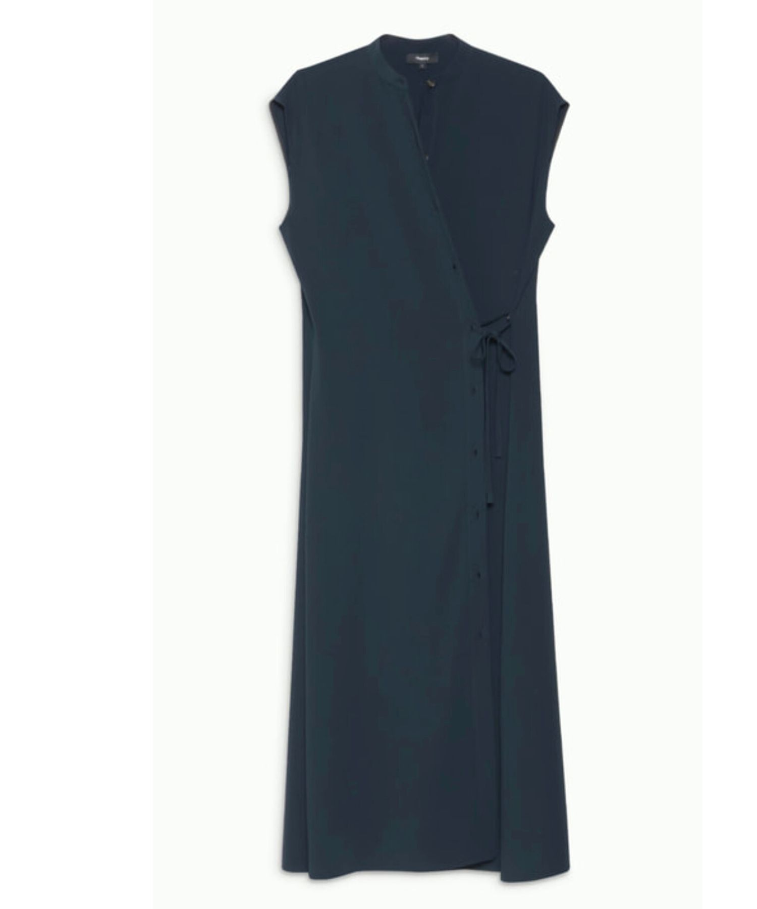 Poweder Crepe Convertible Wrap Dress(ノクターンネイビー) トリアセテート / ウォッシャブル / 手洗い可 / 01-5205210