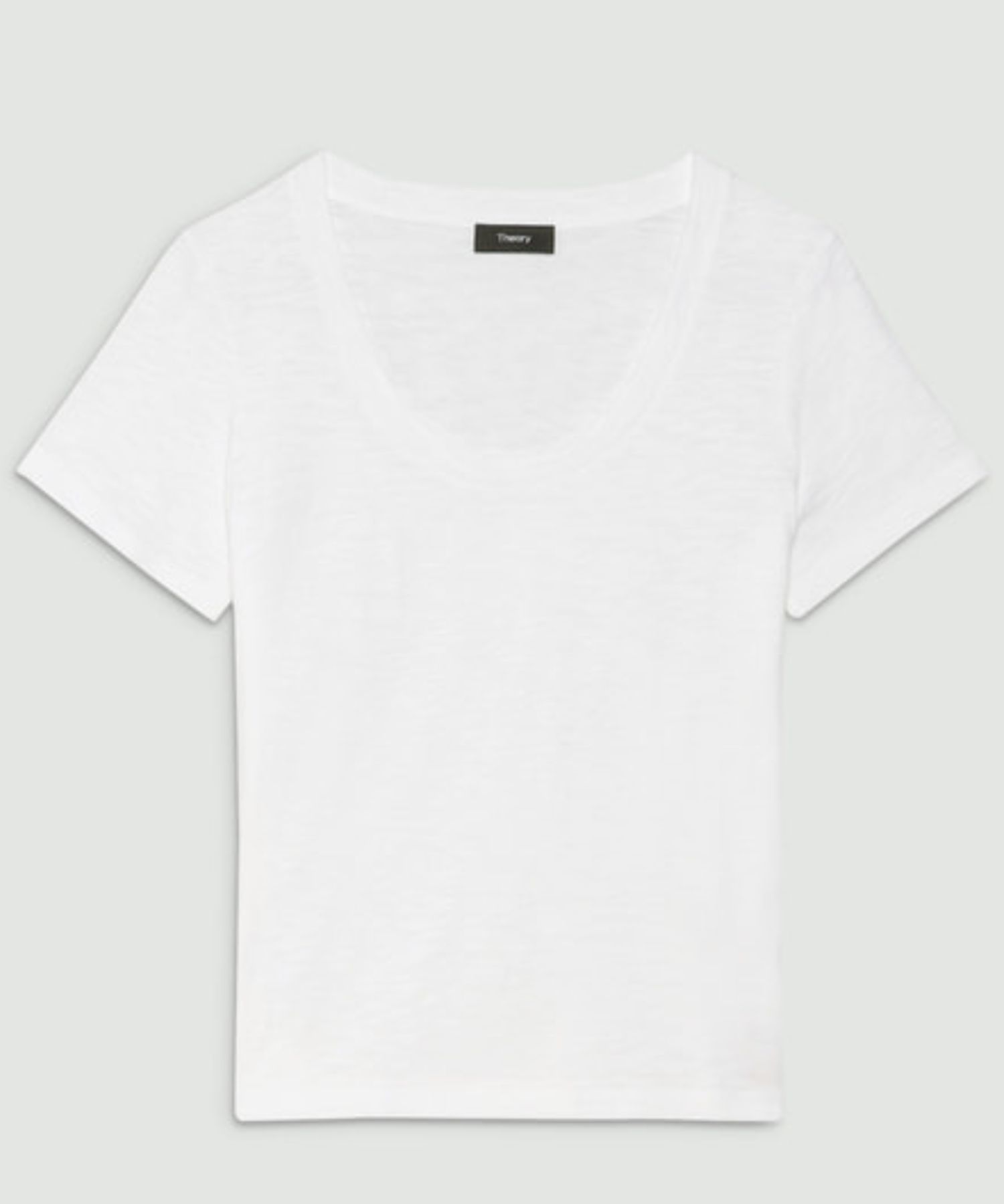 Nebulous P Open Neck Tee J(ホワイト)綿 / ウォッシャブル / 手洗い可 / 01-5101016