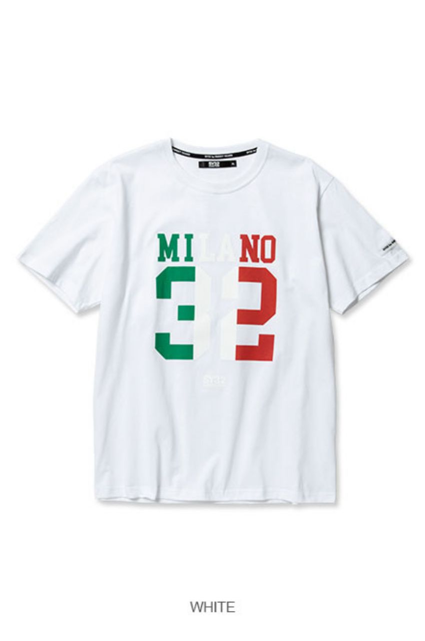 MILANO ITALIA COLOR TEE / ミラノロゴプリントTシャツ