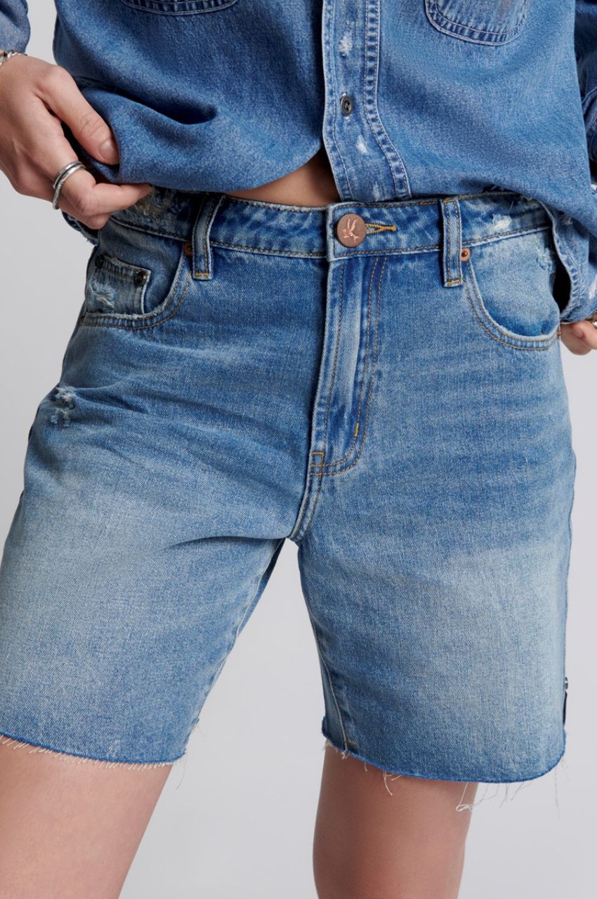 PACIFICA SMILE JACKSON MID WAIST WIDE LEG SHORT / ショートパンツ
