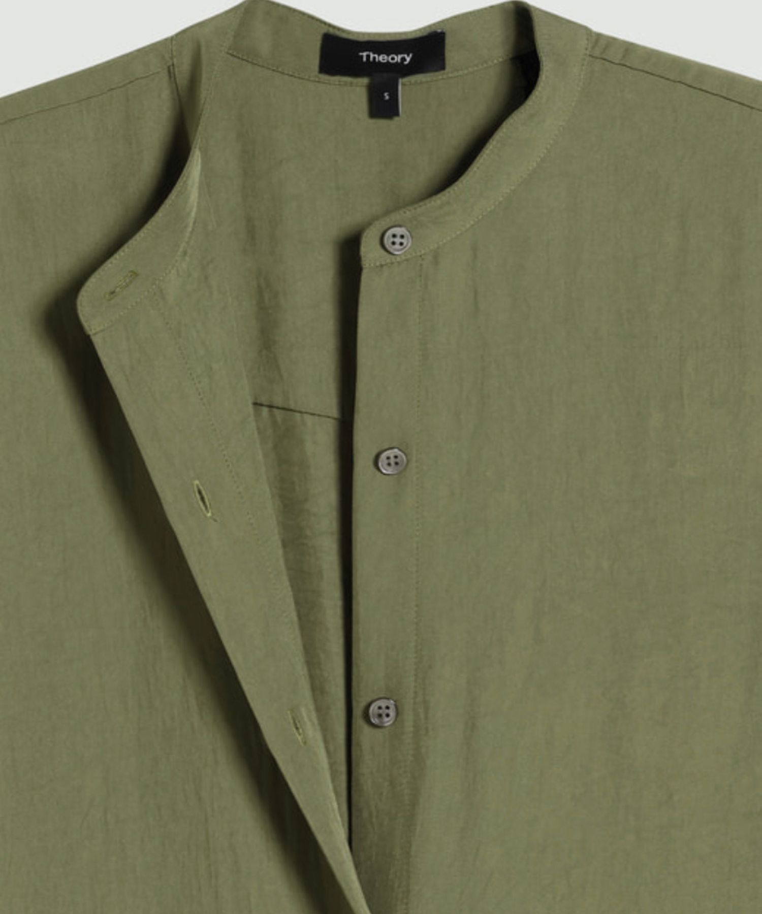 2WAYラップワンピース Washed Twill (フォレストモスグリーン) トリアセテート / 日本製生地 / 手洗可 / 柔らかい /  01-6205215