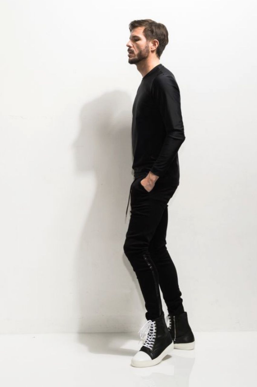 BOLTROGO RUSH LONG TEE BKBK / ラッシュガードロングスリーブTシャツ