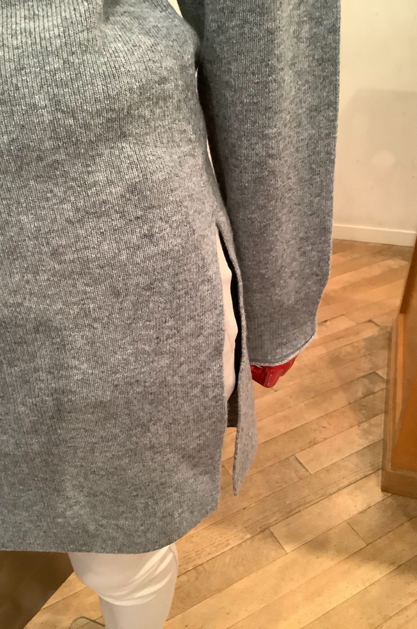 Mercer Wool Cash Straight Cardi / Vネックカーディガン