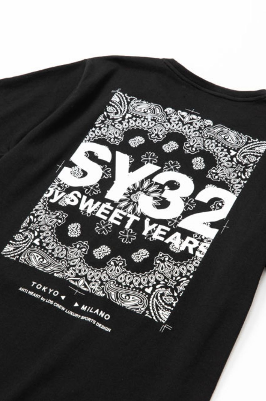PAISLEY BACK PRINT TEE / ペイズリーバックプリントTシャツ