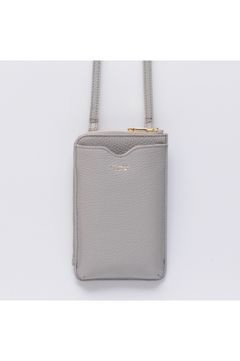 ADRIA / アドリア (Gray) / 牛革 (Italian Leather) / スマートフォンポシェット / ショルダーバッグ / 日本製 / V-1345