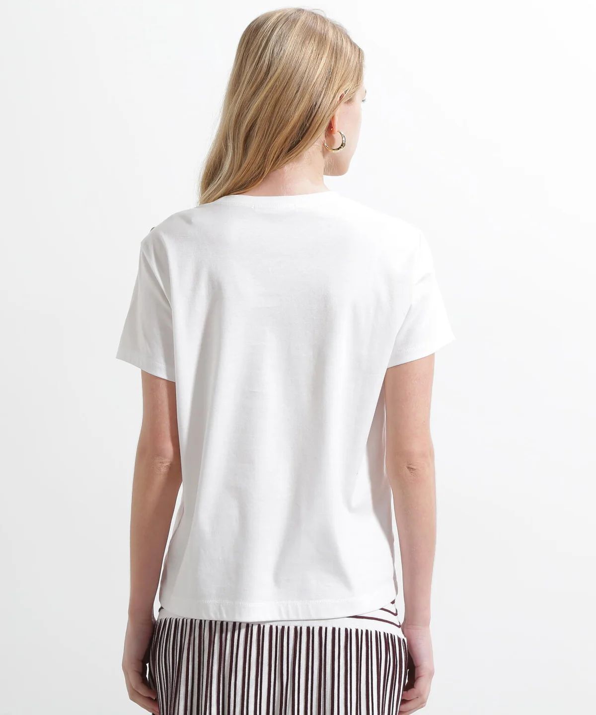 "TO TRAVEL" ロゴTシャツ (ホワイト) / 綿 100% / ウォッシャブル / 0315160521