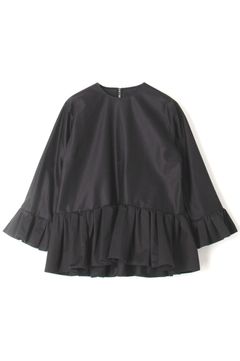 ルミエールモールスキン ラッフルチュチュ (ネイビー) コットン / 光沢有り / バックキーホール