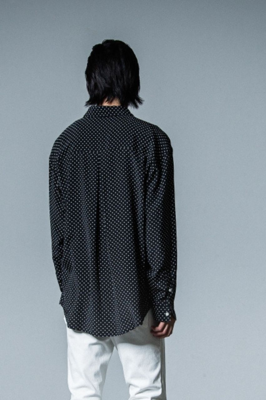 jack shirts (DOT) レーヨン / 薄手 / センターボックスプリーツ/ RC33-SH-001-3
