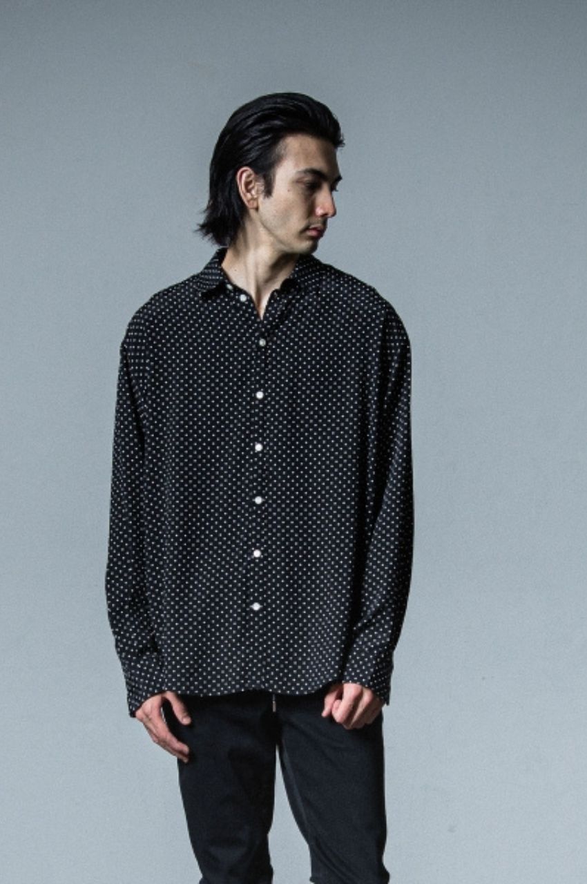 jack shirts (DOT) レーヨン / 薄手 / センターボックスプリーツ/ RC33-SH-001-3