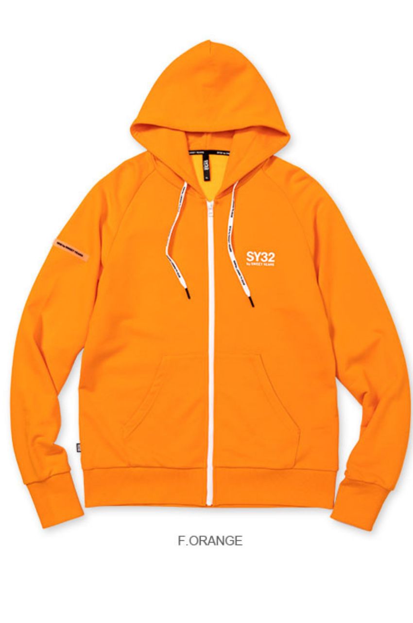 FLASH COLOR ZIP HOODIE / フレッシュカラージップフーディー