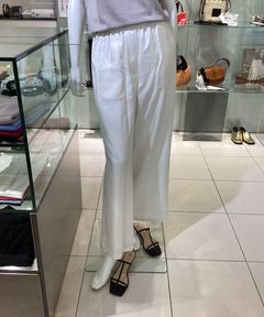Mod Silk Twii Pull On Pant(アイボリー)絹 / ウォッシャブル / 手洗い可 / 01-5306408