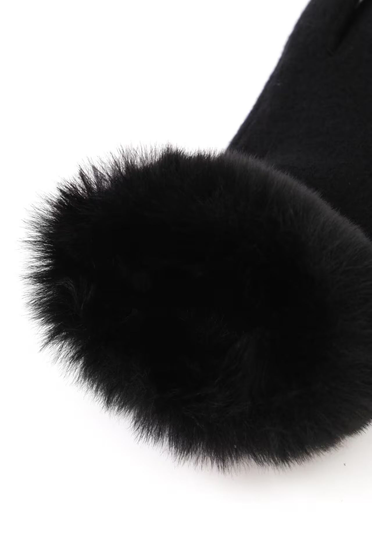 フォーファーティペット&フォーファーニットグローブ（ブラック）ポリエステル / アクリル / 軽量 / 柔軟 / 防寒 / セット販売