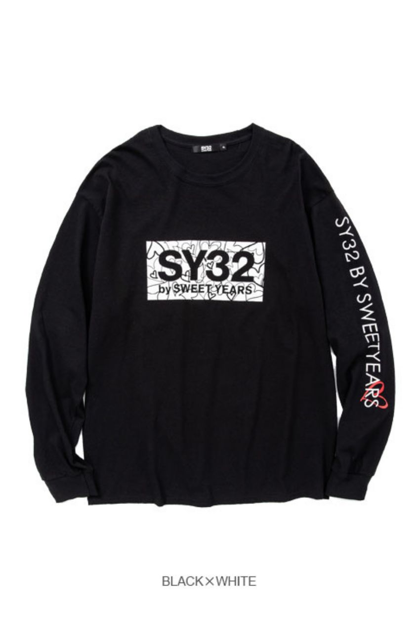 HEART BOX LOGO L/S TEE