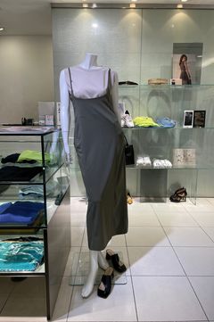 ディープネックジャージキャミワンピース / ウォッシャブル